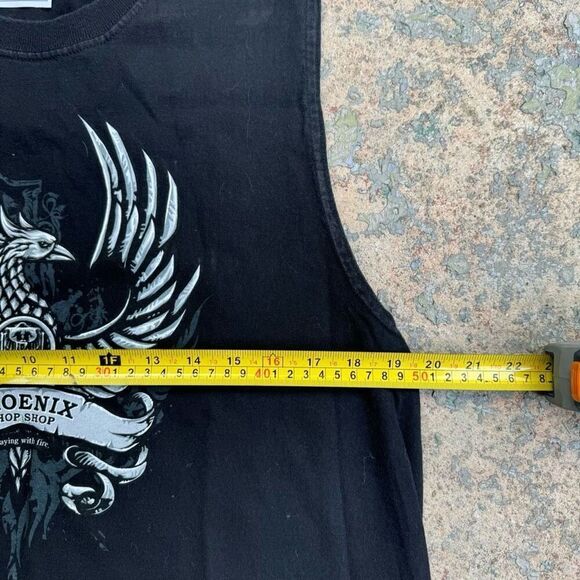 Phoenix Chop Shop Vintage Biker Tank Top - Picture 3 of 3